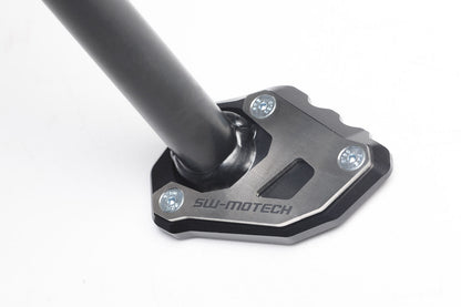 SW-Motech Seitenständerfuß-Verbreiterung | Schwarz/Silbern. KTM 1050/1090/1190 Adv,1290 SAdv.