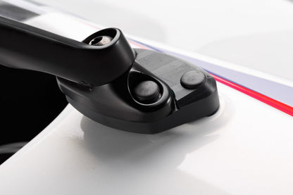 SW-Motech Spiegelverlängerung | Kontur-Distanzstück. Schwarz. Honda CBR Modelle.