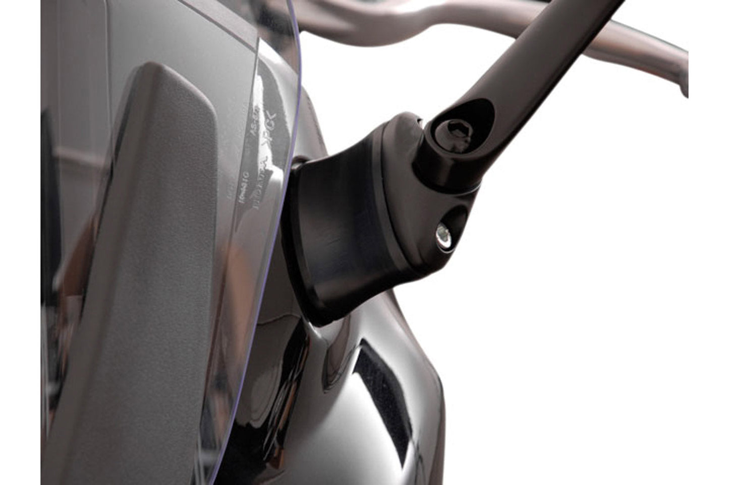 SW-Motech Spiegelverlängerung | Kontur-Distanzstück. Schwarz. Honda CBR Modelle.
