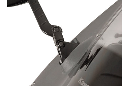 SW-Motech Spiegelverlängerung | Gelenk-Distanzstück I. Schwarz. Kawasaki-Modelle.
