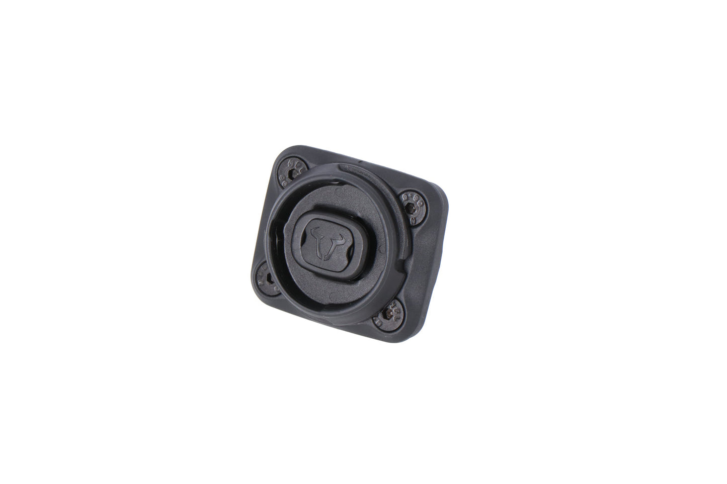SW-Motech T-Lock Halter für Klemmarm | Inkl. 1" Kugel. Schwarz.