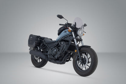 SW-Motech Legend Gear Seitentaschen-System LC Black Edition | Honda CMX500 Rebel (16-).