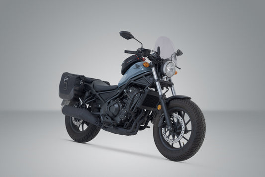 SW-Motech Legend Gear Seitentaschen-System LC Black Edition | Honda CMX500 Rebel (16-).