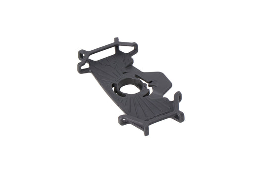 SW-Motech T-Lock Halter für Klemmarm | Inkl. 1" Kugel. Schwarz.