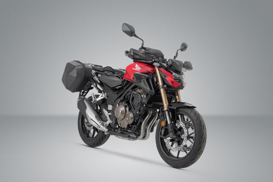 SW-Motech URBAN ABS Seitenkoffer-System | 2x 16,5 l. Honda CB500F (18-), CBR500R (18-).