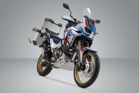 SW-Motech Adventure Set TRAX ADV | Silbern. Honda CRF1100L/ AS (19-). Orig GPB.