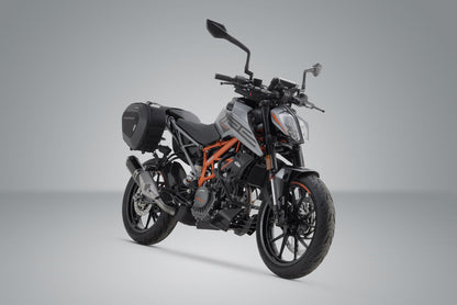 SW-Motech PRO BLAZE H Satteltaschen-Set | Schwarz. KTM 125 / 390 Duke (17-23).