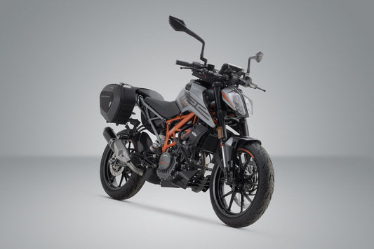 SW-Motech PRO BLAZE H Satteltaschen-Set | Schwarz. KTM 125 / 390 Duke (17-23).