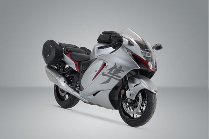 SW-Motech PRO BLAZE H Satteltaschen-Set | Schwarz. Suzuki GSX1300R Hayabusa (08-).