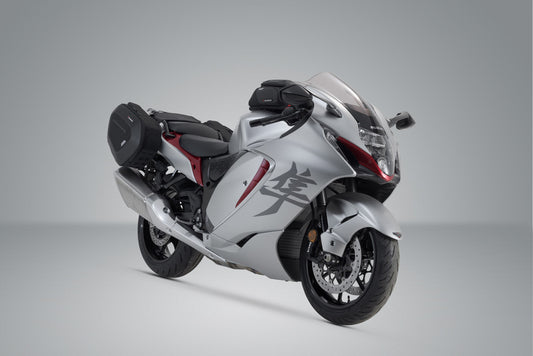 SW-Motech PRO BLAZE H Satteltaschen-Set | Schwarz. Suzuki GSX1300R Hayabusa (08-).
