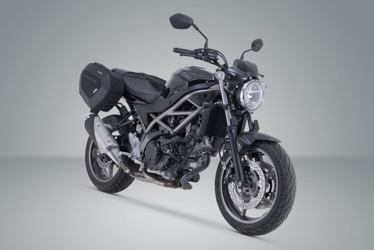 SW-Motech PRO BLAZE H Satteltaschen-Set | Schwarz. Suzuki SV650 ABS (15-), SV650 X (18-).