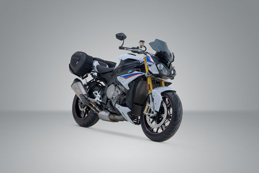 SW-Motech PRO BLAZE H Satteltaschen-Set | Schwarz. BMW S1000RR (12-14) / S1000R (13-20).