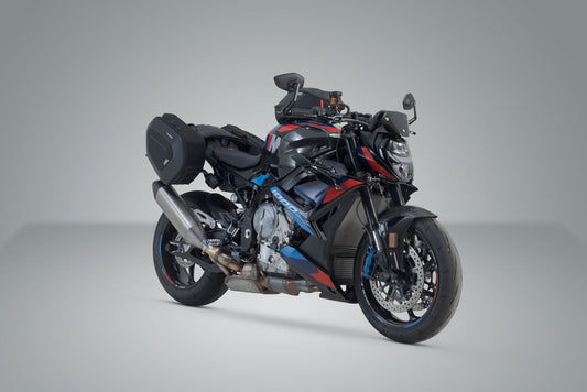 SW-Motech PRO BLAZE H Satteltaschen-Set | Schwarz. BMW S1000RR (19-22)/R (21-),M1000R (22-).