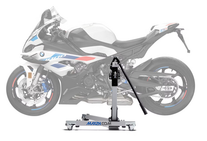 MAX2H Zentralständer EVOLIFT passend für BMW S 1000 RR (2023-2024) | Komplettset