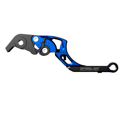 Spiegler Bremstechnik TUSKER PRO Brems- und Kupplungshebel SET mit ABE – Hebelfarbe in Blau, Farbe Verschieber - Versteller in Schwarz für Motorräder

Spiegler Bremstechnik TUSKER PRO Brems- und Kupplungshebel SET mit ABE – Blau-Schwarz