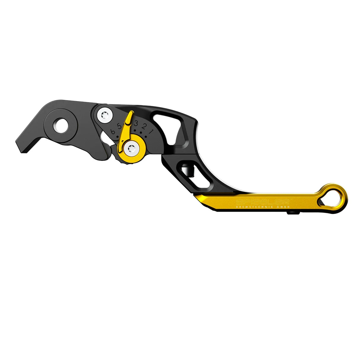 Spiegler Bremstechnik TUSKER PRO Brems- und Kupplungshebel SET mit ABE – Hebelfarbe in Schwarz, Farbe Verschieber - Versteller in Gold für Motorräder

Spiegler Bremstechnik TUSKER PRO Brems- und Kupplungshebel SET mit ABE – Schwarz-Gold