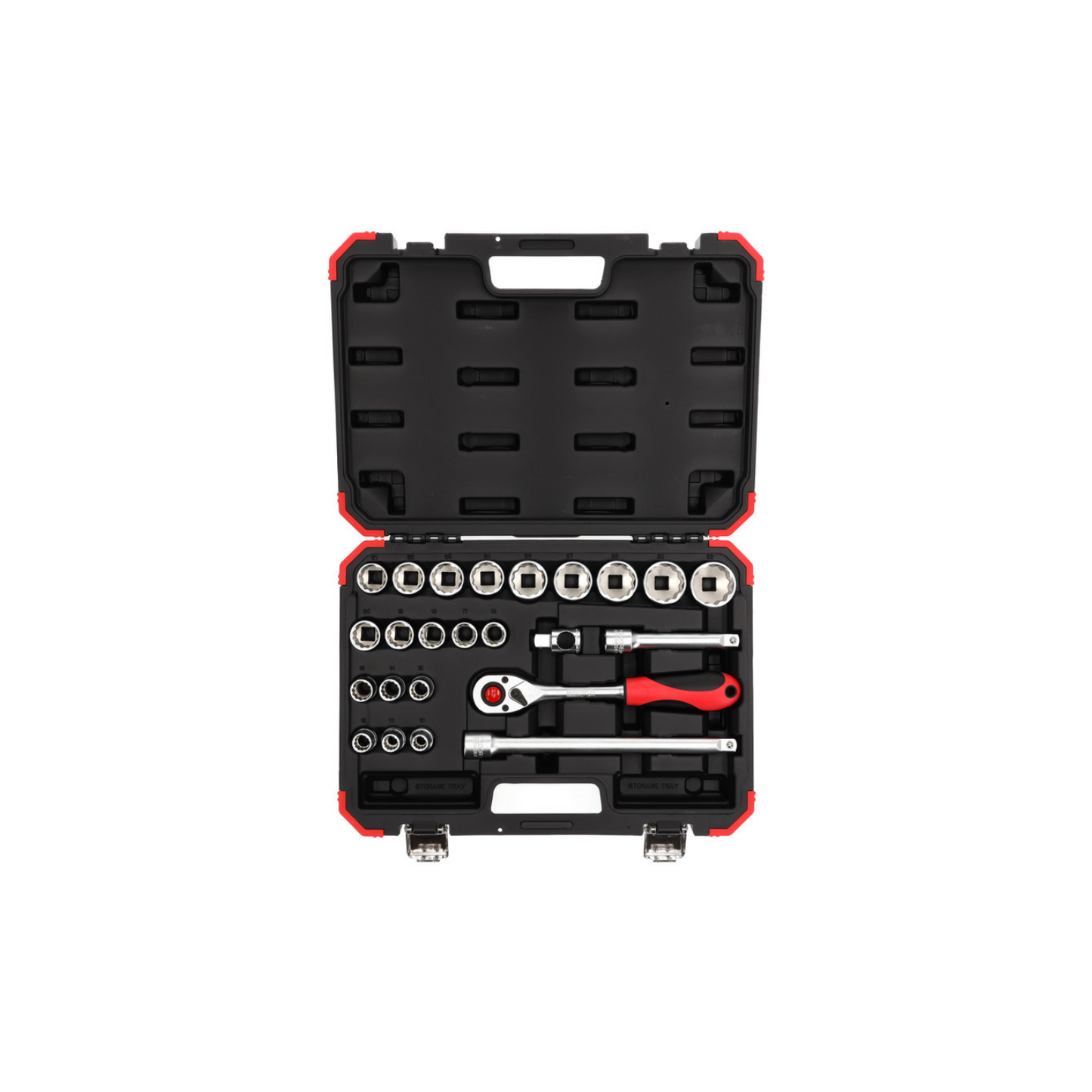 GEDORE red R69013024 Steckschlüssel-Satz 1/2" 10-32mm 24-teilig