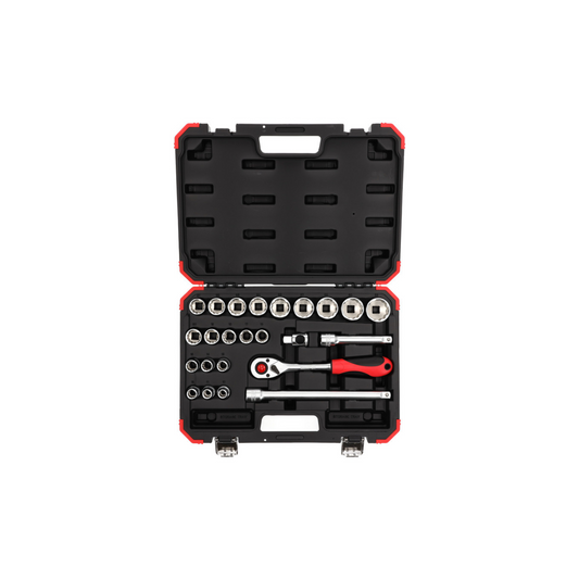 GEDORE red R69013024 Steckschlüssel-Satz 1/2" 10-32mm 24-teilig