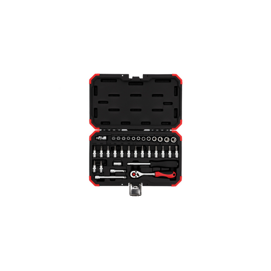 GEDORE red R49003033 Steckschlüssel-Satz 1/4" 4-13mm 33-teilig