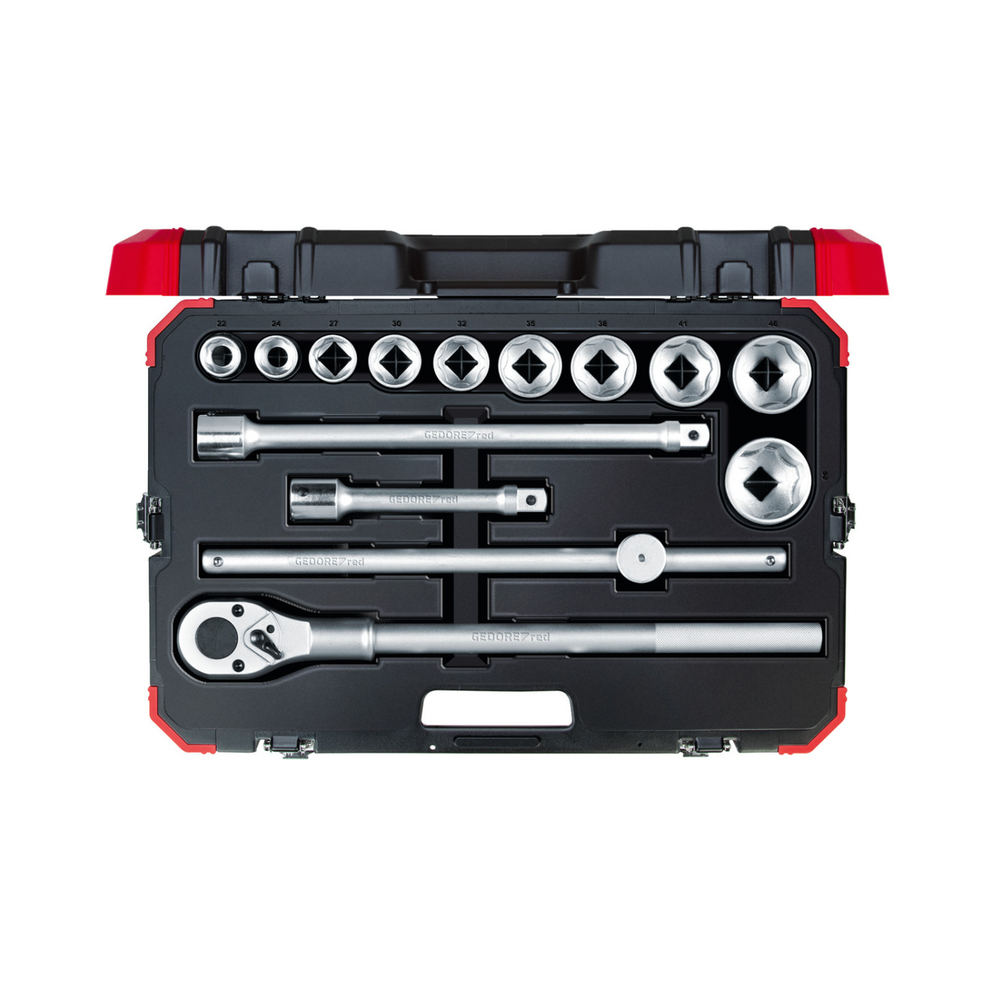 GEDORE red R78004014 Steckschlüssel-Satz 3/4" 22-50mm 14-teilig