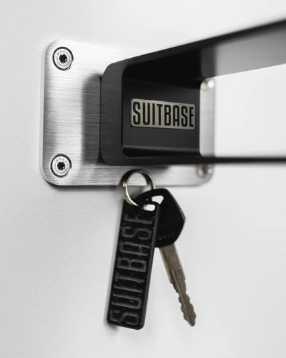 Suitbase PRO V4 | Motorrad-Gaderobe | Titanium Silver