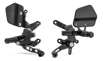 Gilles Fußrastenanlage VCR38GT | verstellbar | ABE | passend für Honda CBR 1000 RR SP / CBR 1000 RR - Modelle
