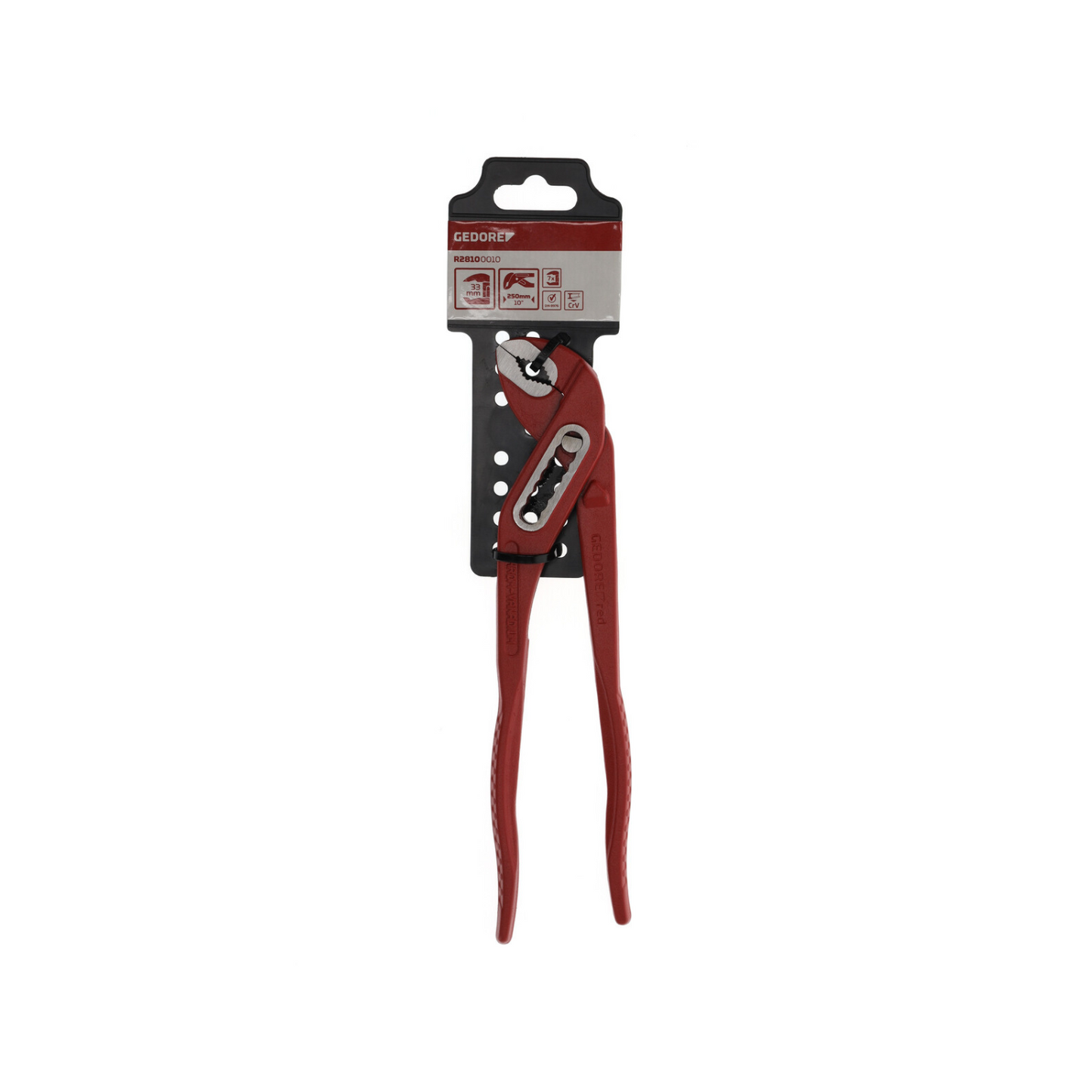 GEDORE red R28100010 Wasserpumpenzange 10" 7 fach verstellbar