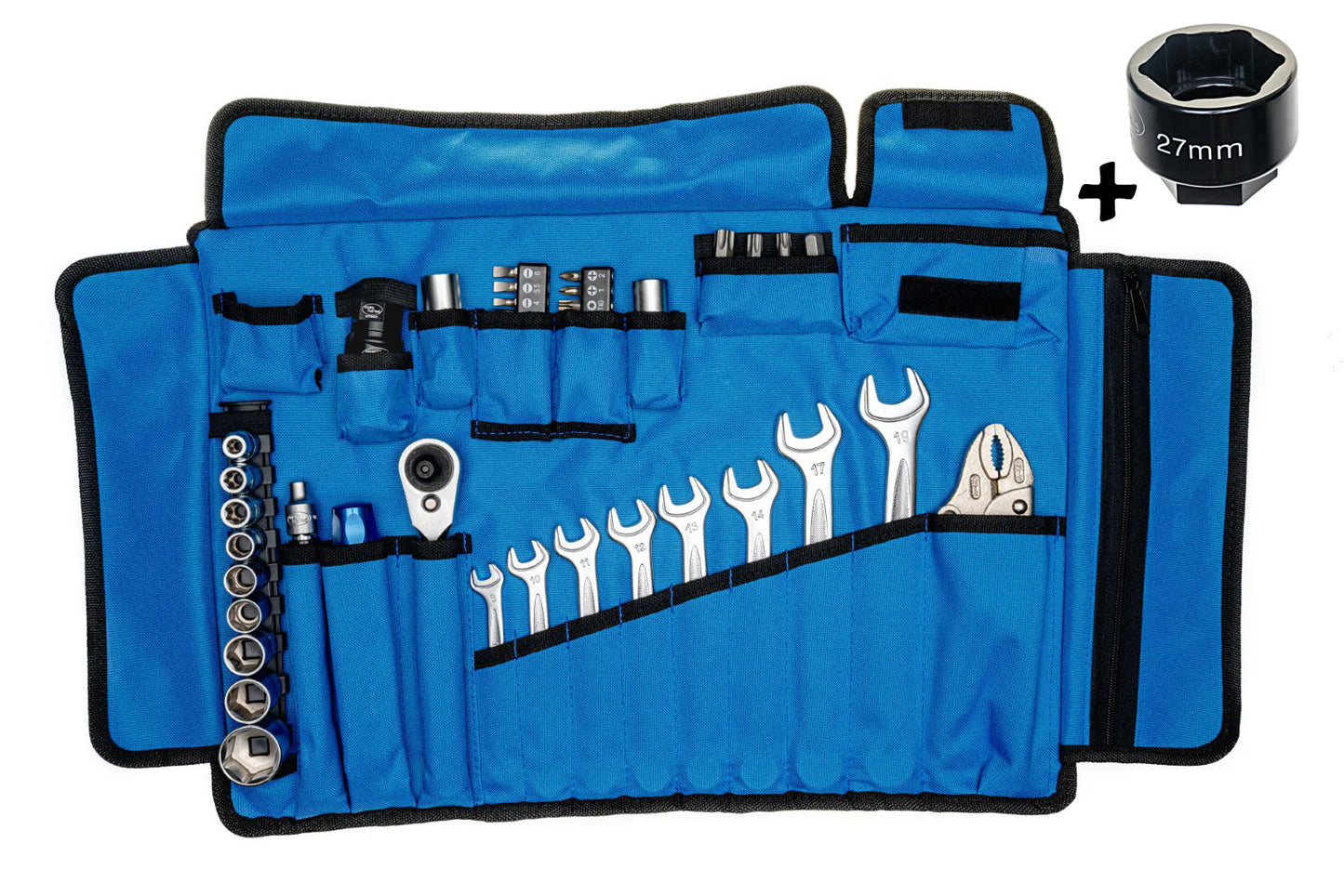 Motohansa Tools | Yamaha Pro Adventure | Werkzeugset | Blau | passend für Yamaha Tenere 700 (T7) - Modelle