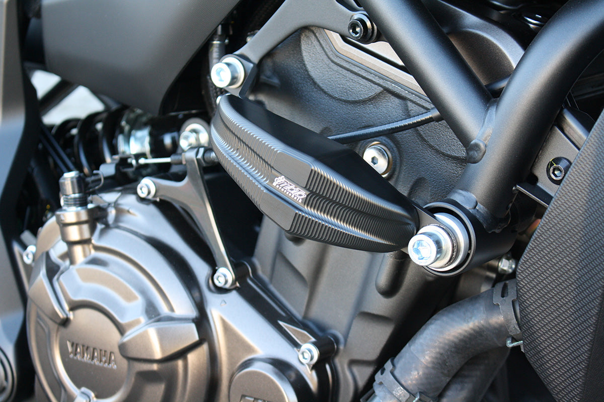 GSG Sturzpad-Satz "Streetline" passend für Yamaha MT-07 (2014 -) | Sturzpads