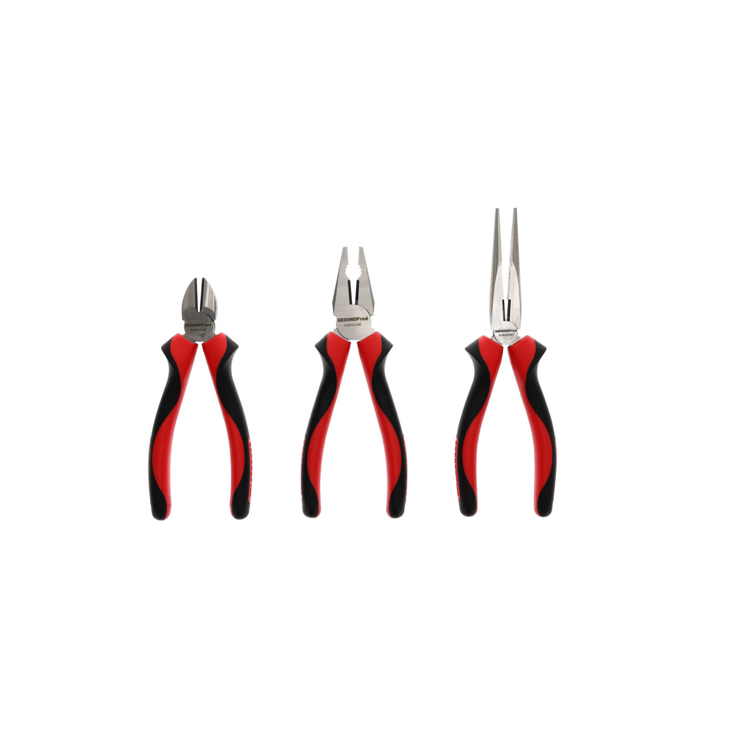 GEDORE red R28002003 Zangensatz 2K-Griff 3-teilig