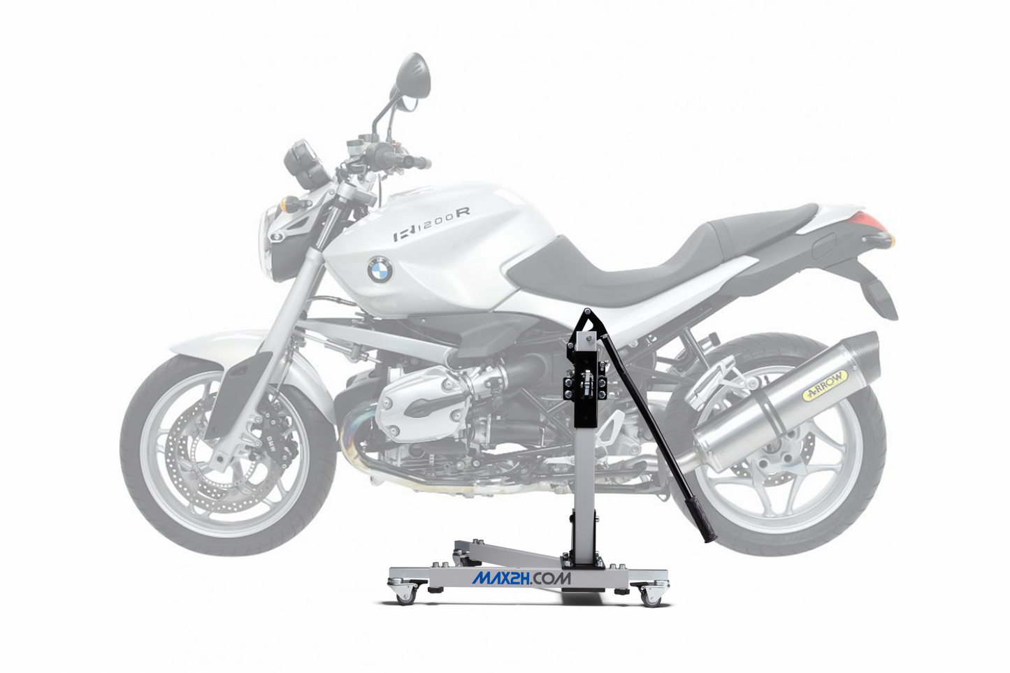 MAX2H Zentralständer EVOLIFT passend für BMW R 1200 R (K27) (2006-2014) | Komplettset