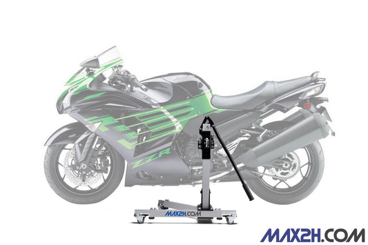 MAX2H central stand EVOLIFT suitable for Kawasaki ZZR1400 (2006-) | The ORIGINAL | Complete set