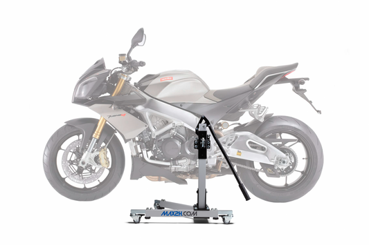 MAX2H Zentralständer EVOLIFT passend für Aprilia Tuono V4R APRC (2011-2014) | Komplettset
