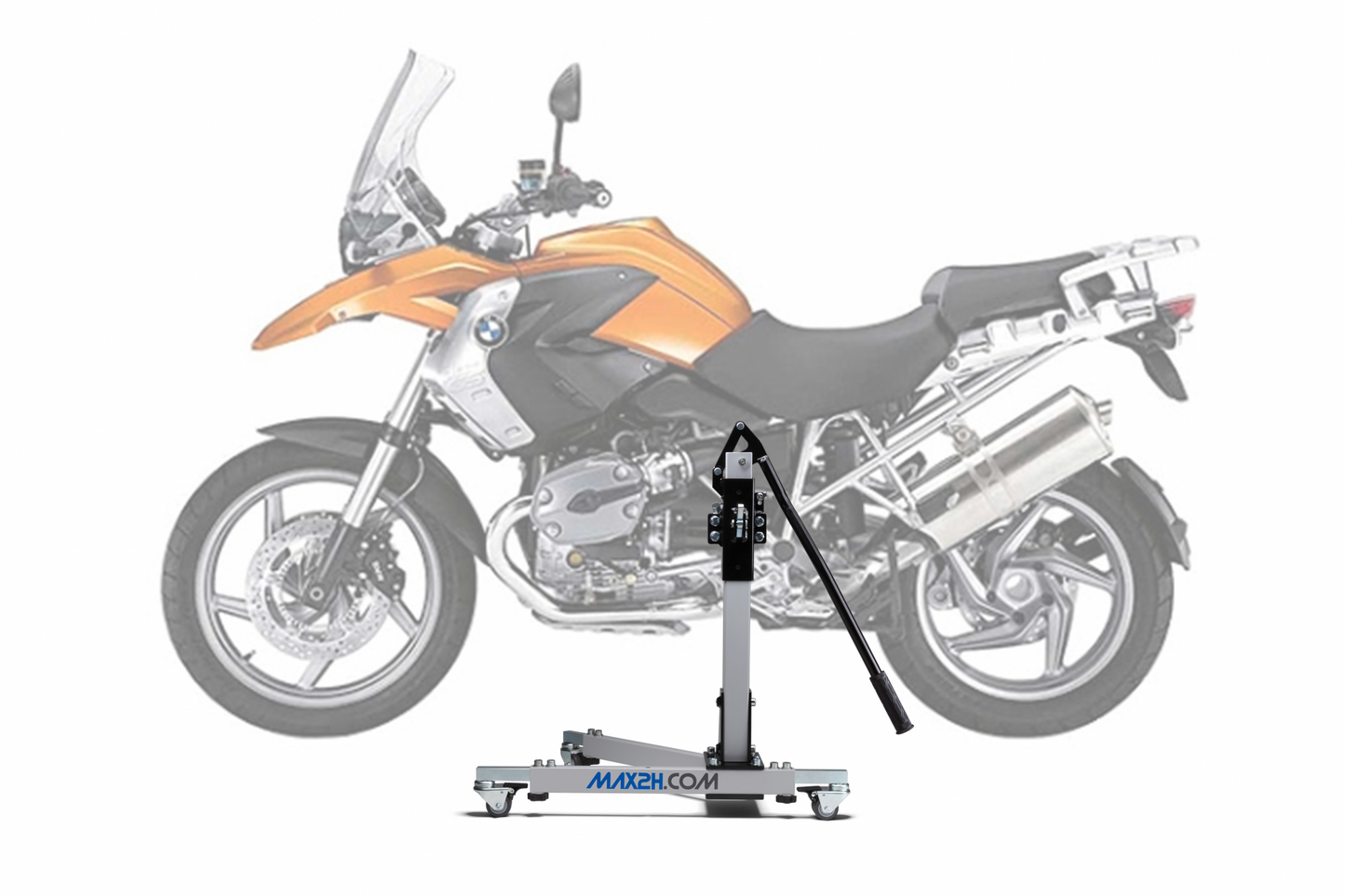 MAX2H Zentralständer EVOLIFT passend für BMW R 1200 GS (K25) (2004-2009) | Komplettset
