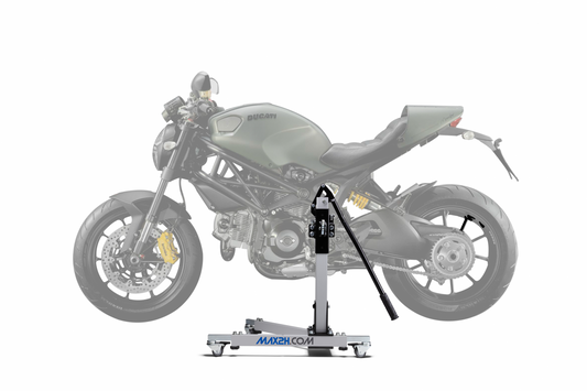 MAX2H Zentralständer EVOLIFT passend für Ducati Monster 1100 (2009-2010) | Komplettset