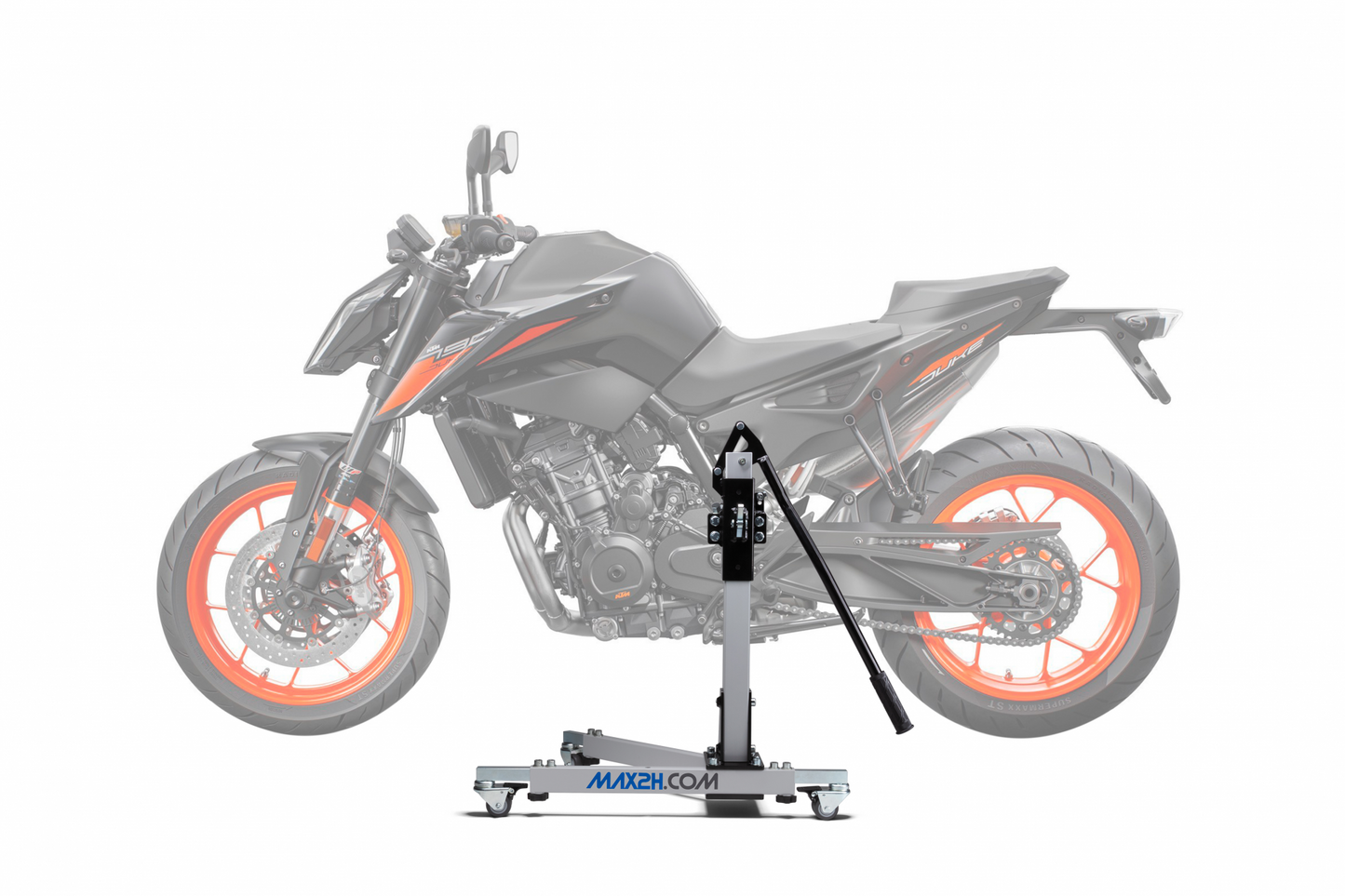 MAX2H Zentralständer EVOLIFT passend für KTM 790 Duke (2018-2024) | Komplettset