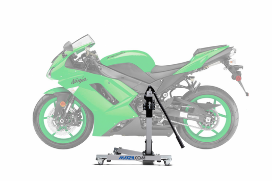MAX2H Zentralständer EVOLIFT passend für Kawasaki ZX-6R Ninja (2003-2006) | Komplettset