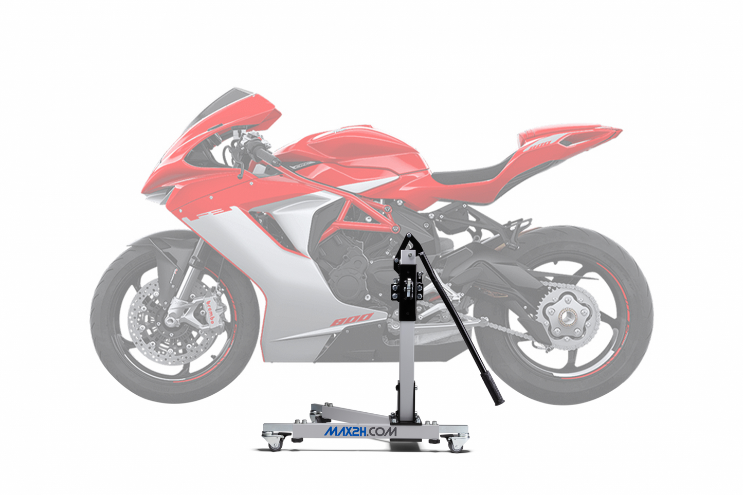 MAX2H Zentralständer EVOLIFT passend für MV Agusta F3 675 (2012-2013) | Komplettset