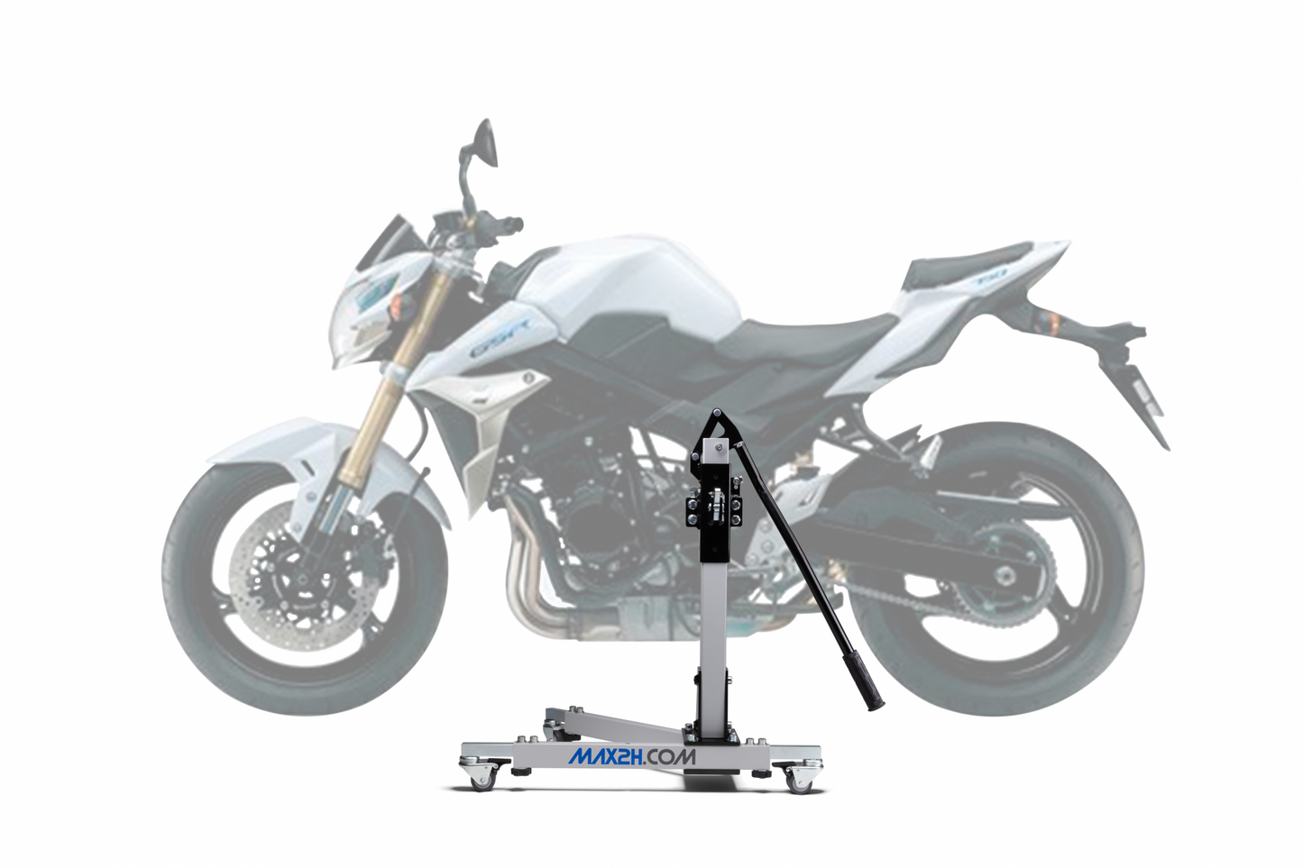 MAX2H Zentralständer EVOLIFT passend für Suzuki GSR 750 (2011-2016) | Komplettset