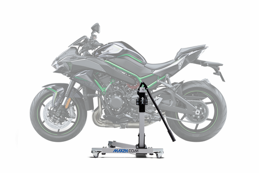 MAX2H Zentralständer EVOLIFT passend für Kawasaki Z H2 / SE (2020-2024) | Komplettset