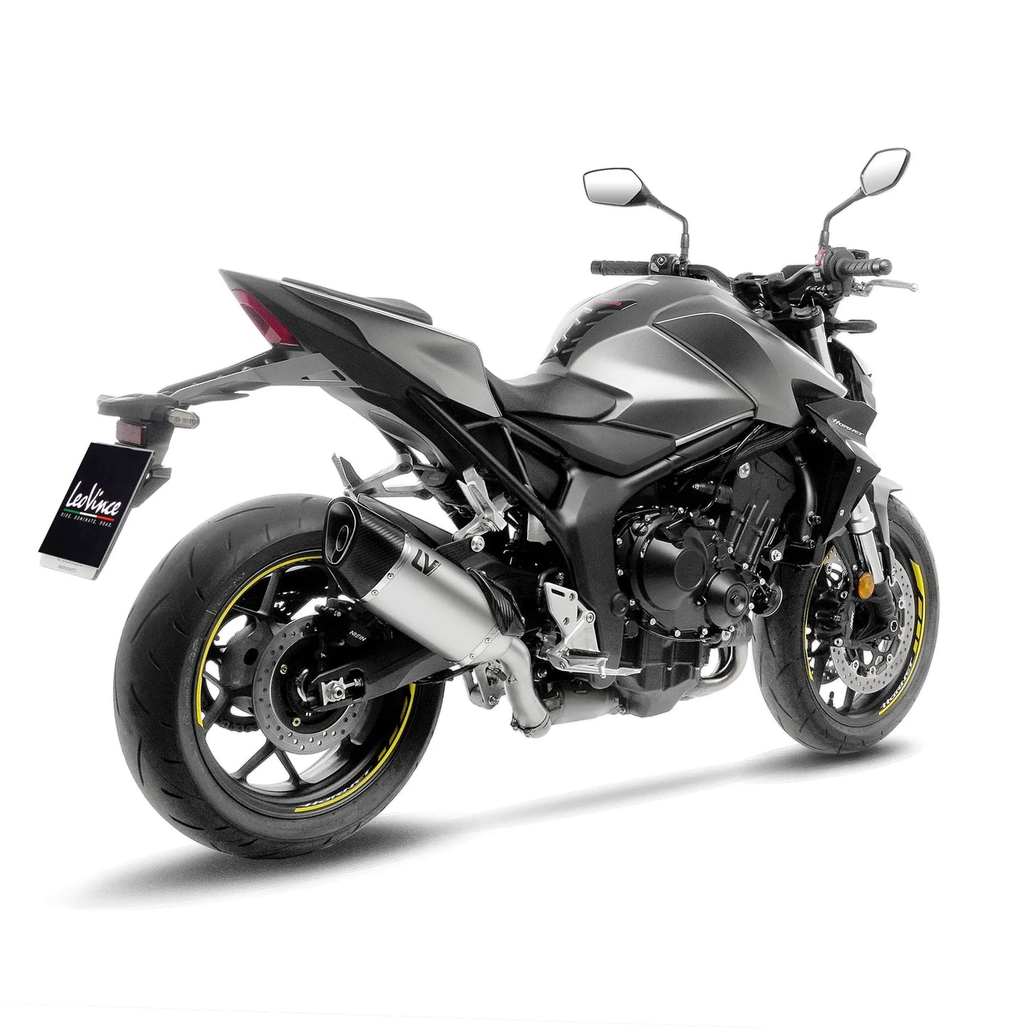 LeoVince LV-14 R | Slip-On Endschalldämpfer | E-Nummer | Edelstahl | passend für Honda CB 1000 Hornet / SP - Modelle (2025-2026)