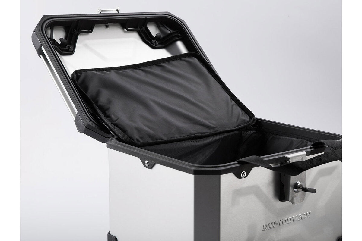 SW-Motech TRAX ADV Topcase | Aluminium. 38 l. Silbern.