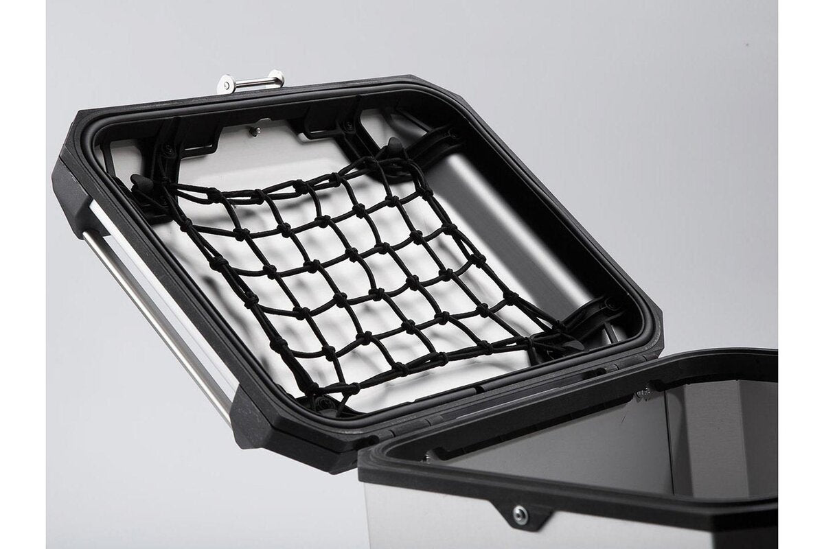 SW-Motech TRAX ADV Topcase | Aluminium. 38 l. Silbern.