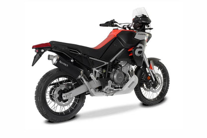 HPCorse SP-1 Endschalldämpfer | mit E-Nummer | Titan-Schwarz | passend für Aprilia Tuareg 660 - Modelle (2022-2024)