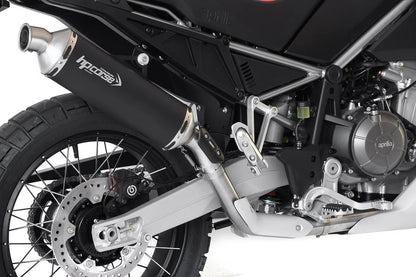 HPCorse SP-1 Endschalldämpfer | mit E-Nummer | Titan-Schwarz | passend für Aprilia Tuareg 660 - Modelle (2022-2024)