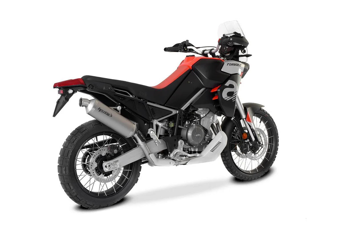 HPCorse SP-1 Endschalldämpfer | mit E-Nummer | Titan | passend für Aprilia Tuareg 660 - Modelle (2022-2024)