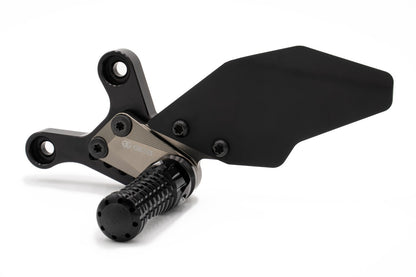 Gilles Fußrastenanlage AS31GT3 | verstellbar | TÜV-Teilegutachten | passend für Yamaha MT-09 & XSR 900 GP - Modelle (2024-)