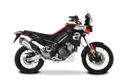 HPCorse SPS Carbon Endschalldämpfer | mit E-Nummer | Satin | passend für Aprilia Tuareg 660 - Modelle (2022-2024)