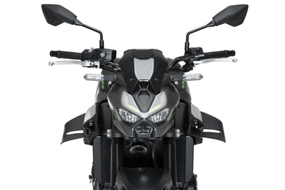 PUIG D12 Spoiler | ABE | matt-schwarz | passend für Kawasaki Z900 / SE - Modelle (2025-2026)