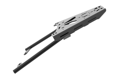 Yakk EXP Gepäckträgerplatte | hinten | für Softgepäck| ohne Soziusgriff | schwarz | passend für CFMOTO MT 450 - Modelle (2024-2026)
